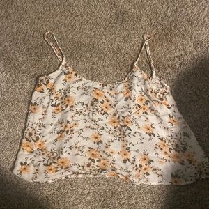 American Eagle flower crop top